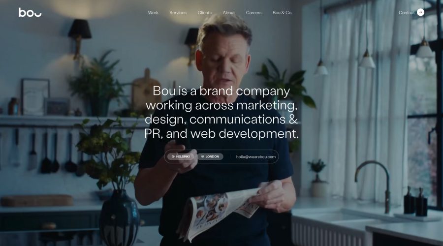 Bou website