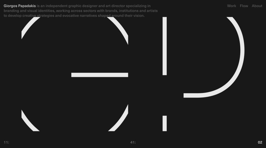 Giorgos Papadakis website