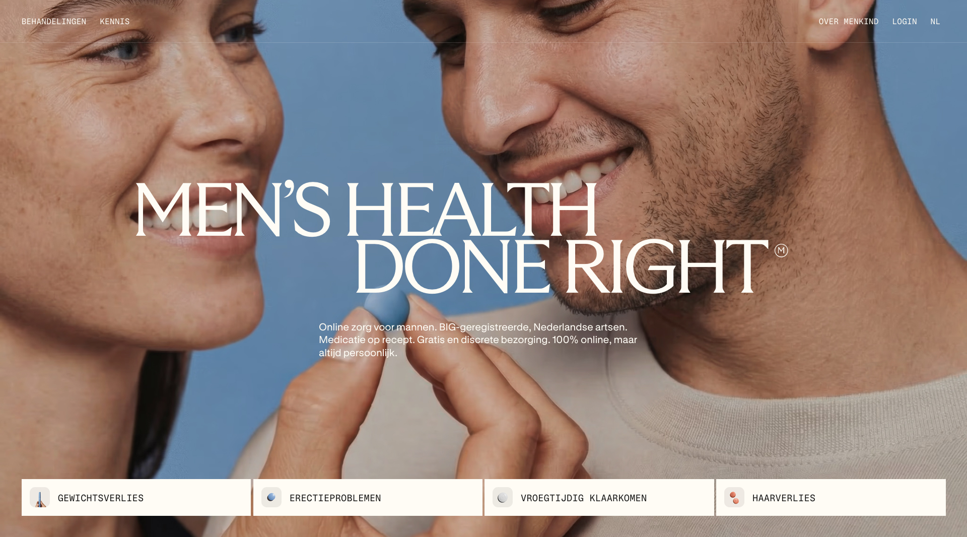 Menkind website
