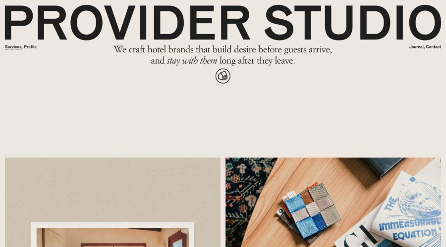 Provider Studio website