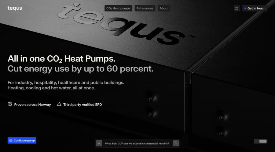Tequs website
